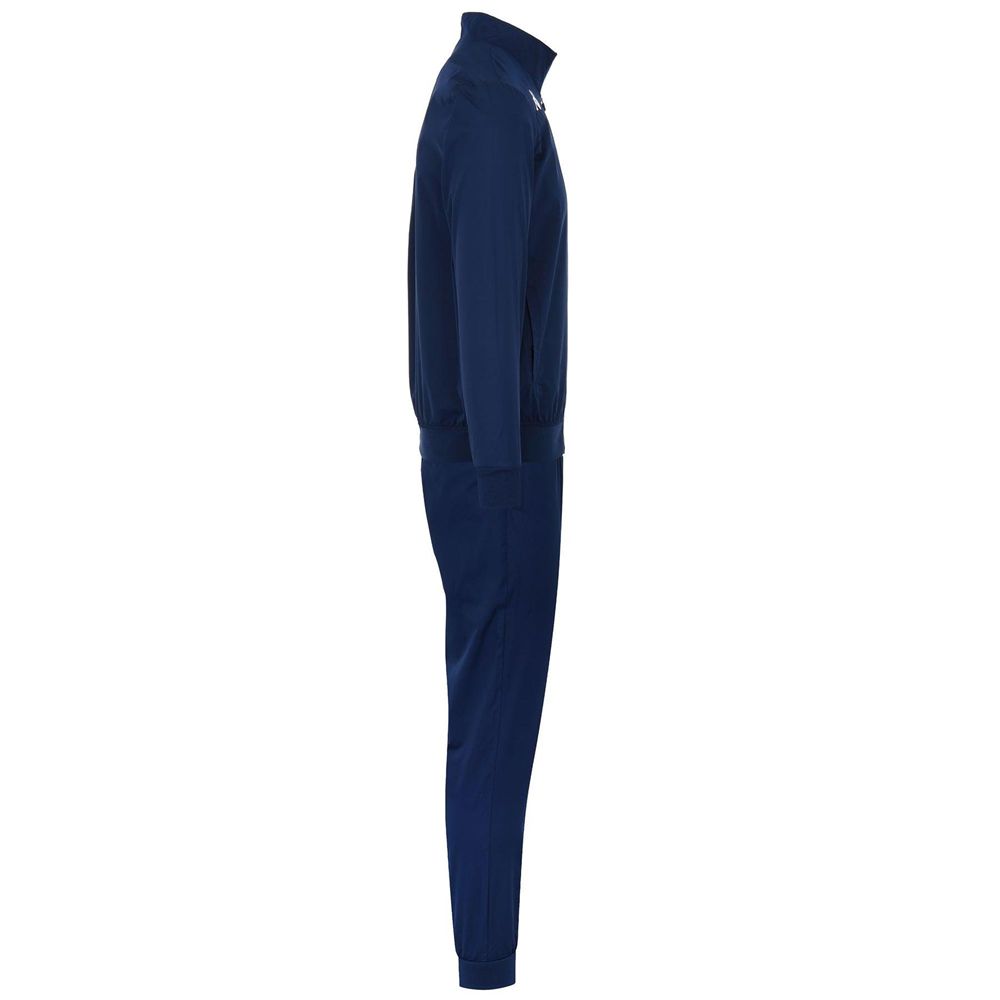 Men Kappa 4 Football Nasteco Tracksuit Blue | 960185-ZHR