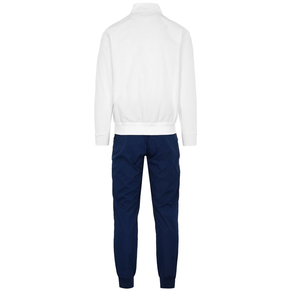 Men Kappa 4 Football Nasteco Tracksuit White | 709462-QGT