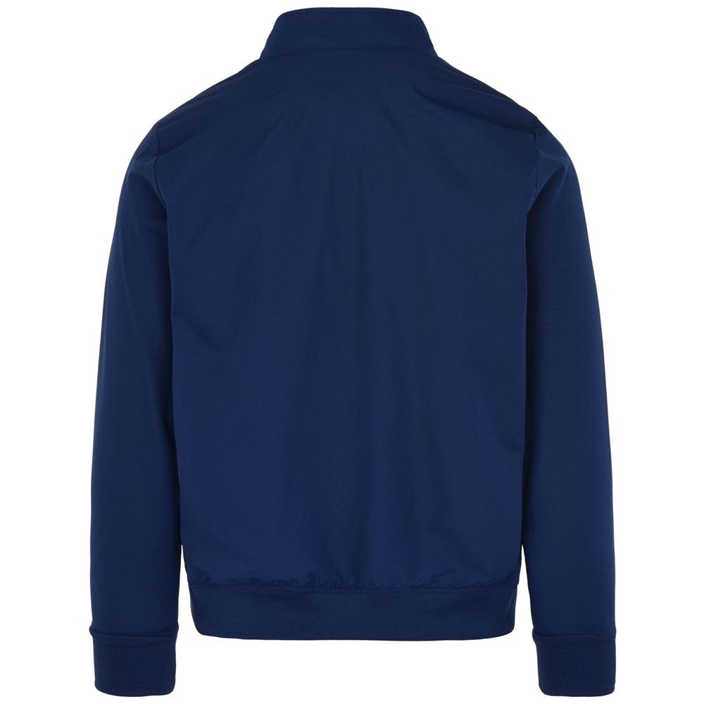 Men Kappa 4 Football Nastecofle Jacket Navy | 578046-SCT