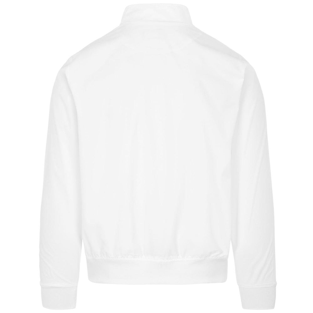 Men Kappa 4 Football Nastecofle Jacket White | 735869-DKV