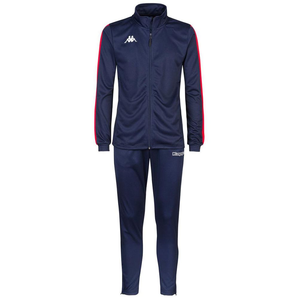 Men Kappa 4 Football Salcito Tracksuit Navy | 270534-JZT