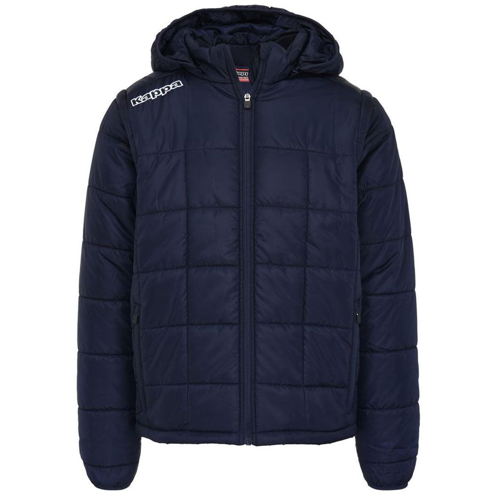 Men Kappa 4 Football Waples Jacket Navy | 579263-JEX