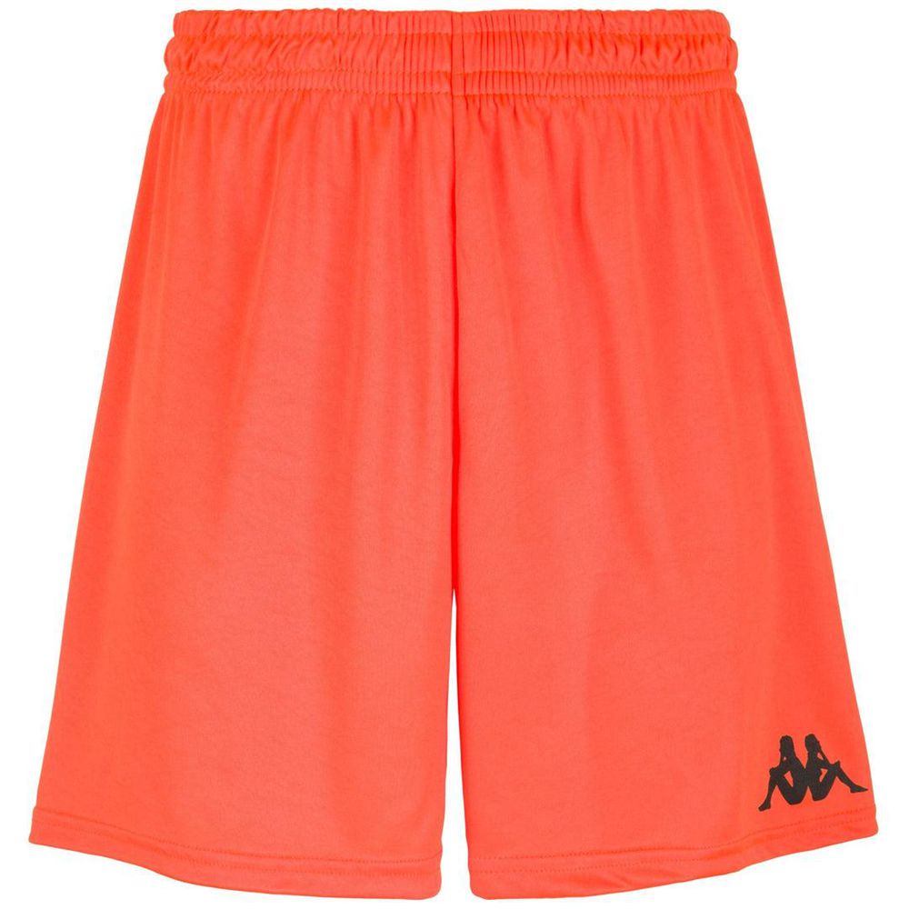 Men Kappa 4 Football Wusis Shorts Orange | 108254-QPG