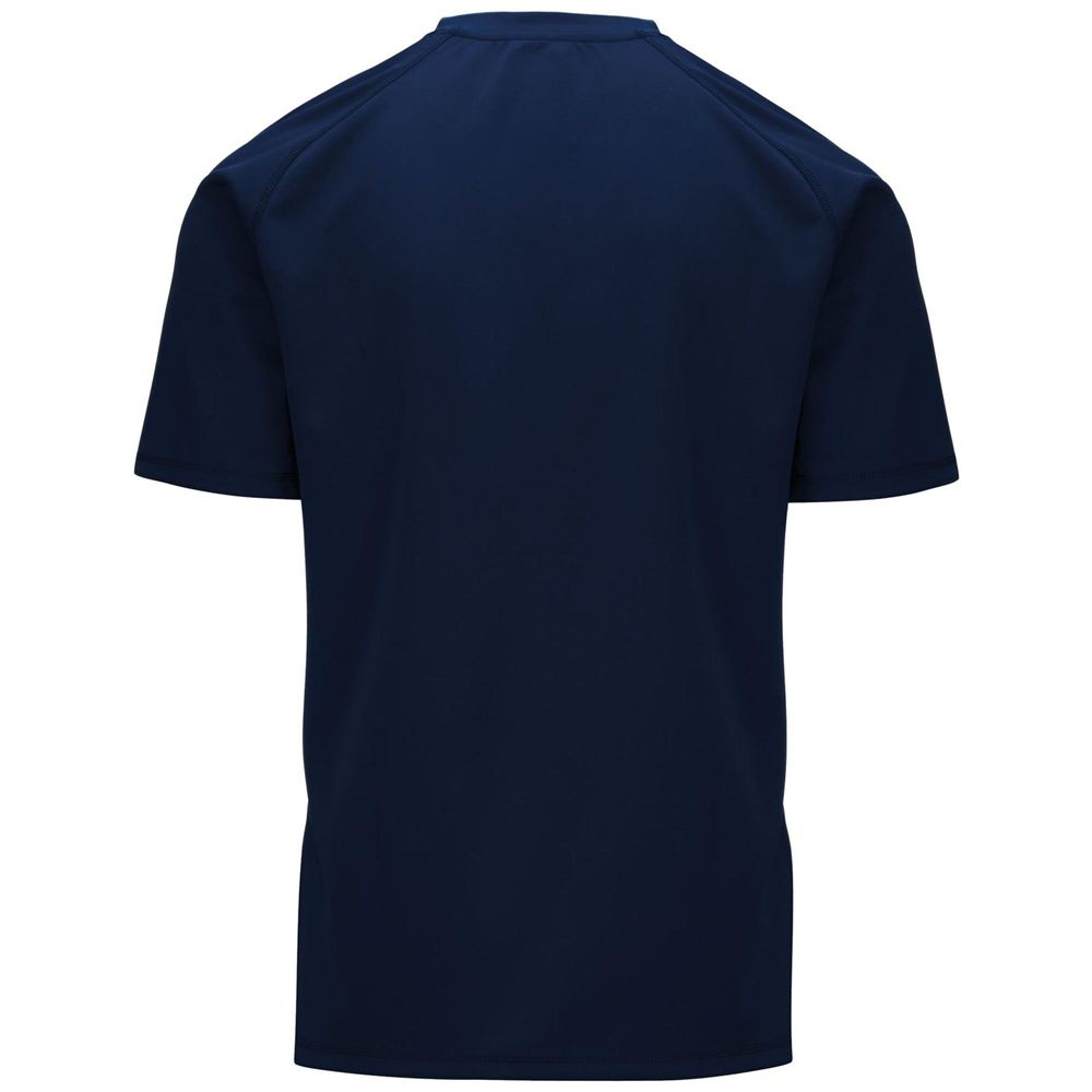 Men Kappa 4 Rugby Telese Jersey Navy | 096145-LYE