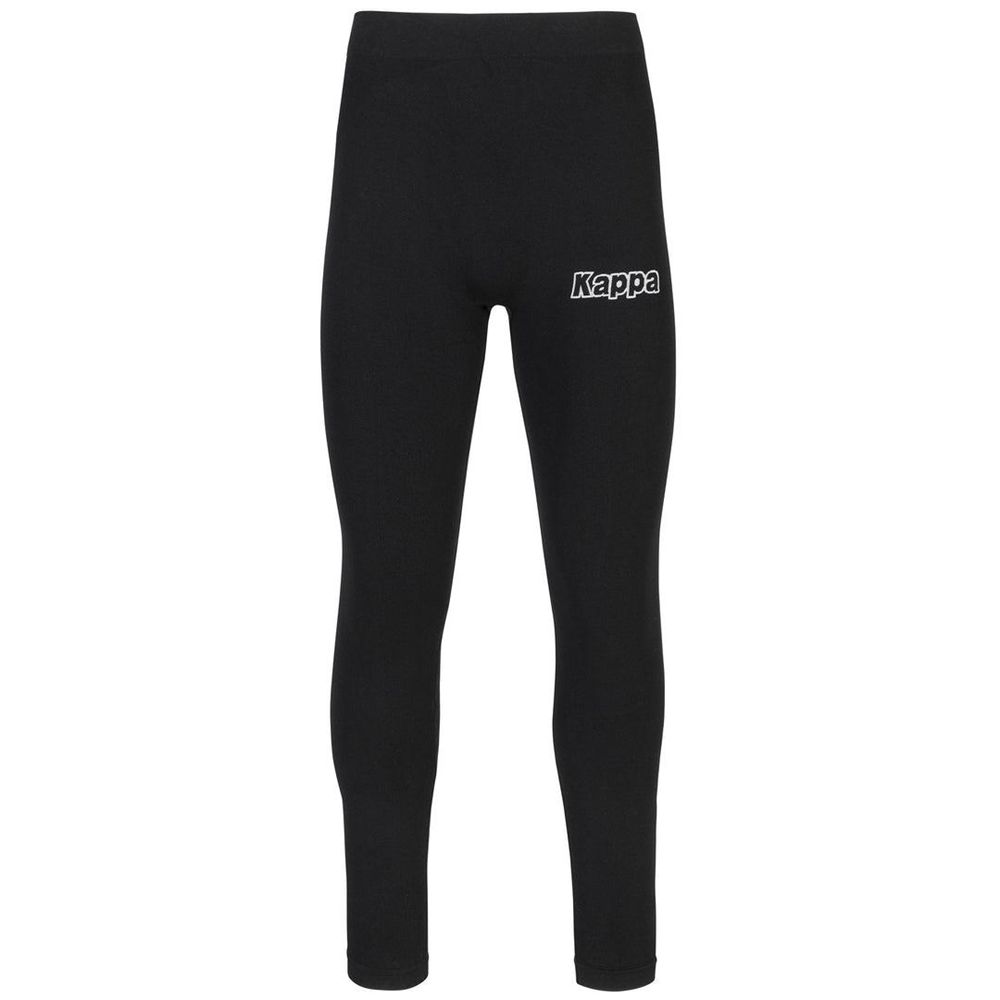 Men Kappa 4 Skin Kombat Zeeper Joggers Black | 815324-FUH