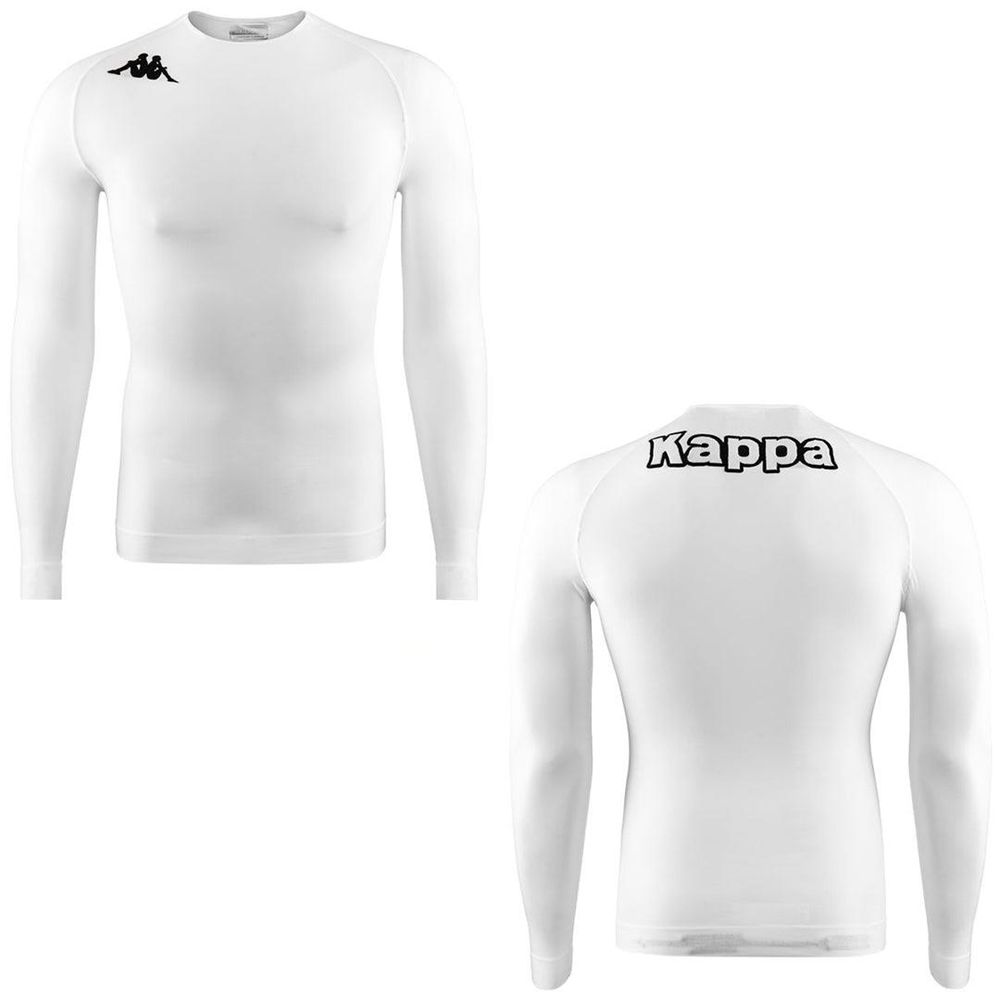 Men Kappa 4 Skin Kombat Zong 2 T-Shirt White | 794632-ZIK