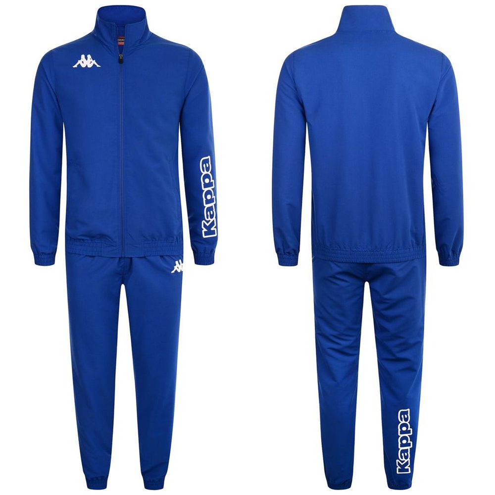 Men Kappa 4 Soccer Anton Tracksuit Blue | 605279-UNZ