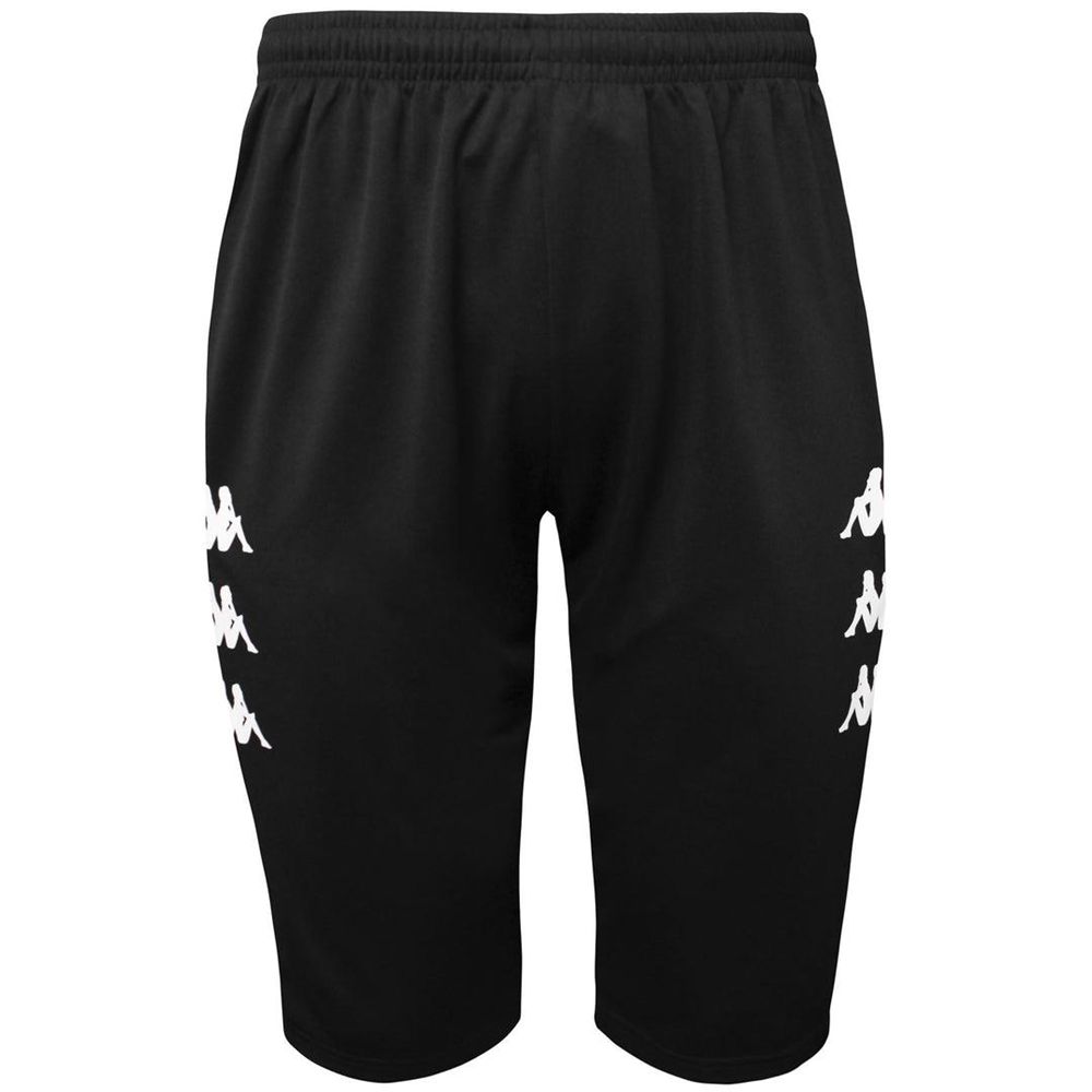 Men Kappa 4 Soccer Biger Pants Black | 249703-IBO