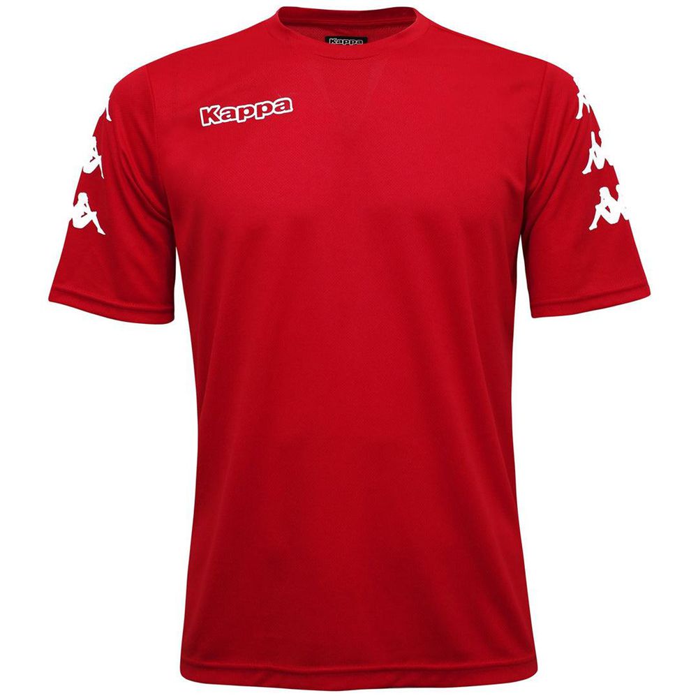 Men Kappa 4 Soccer Bolox Jersey Red | 204583-HQL