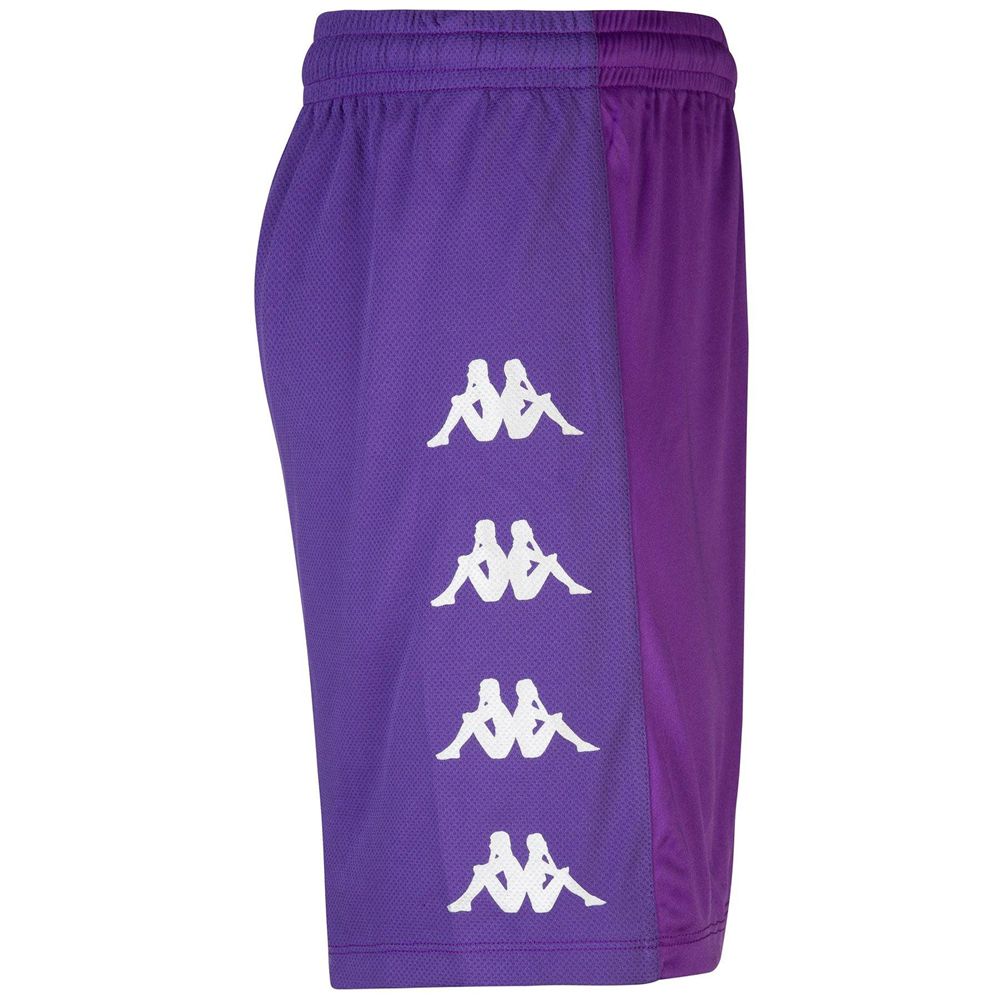 Men Kappa 4 Soccer Delebio Shorts Purple | 134857-UFY