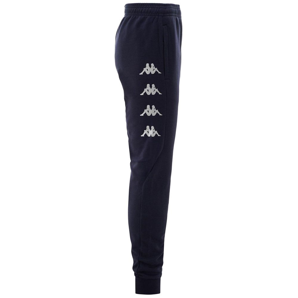 Men Kappa 4 Soccer Dimaro Pants Navy | 126940-RWV