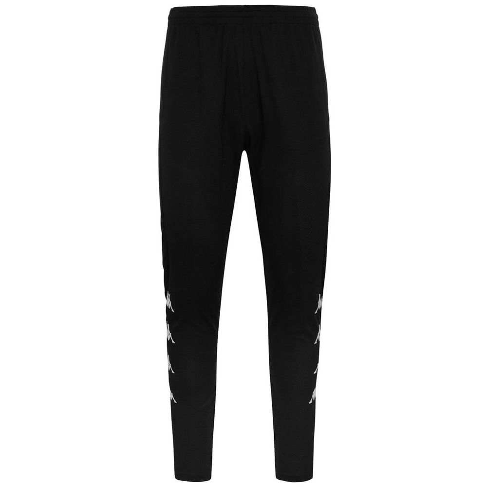 Men Kappa 4 Soccer Dolcedo Pants Black | 251394-ZAQ