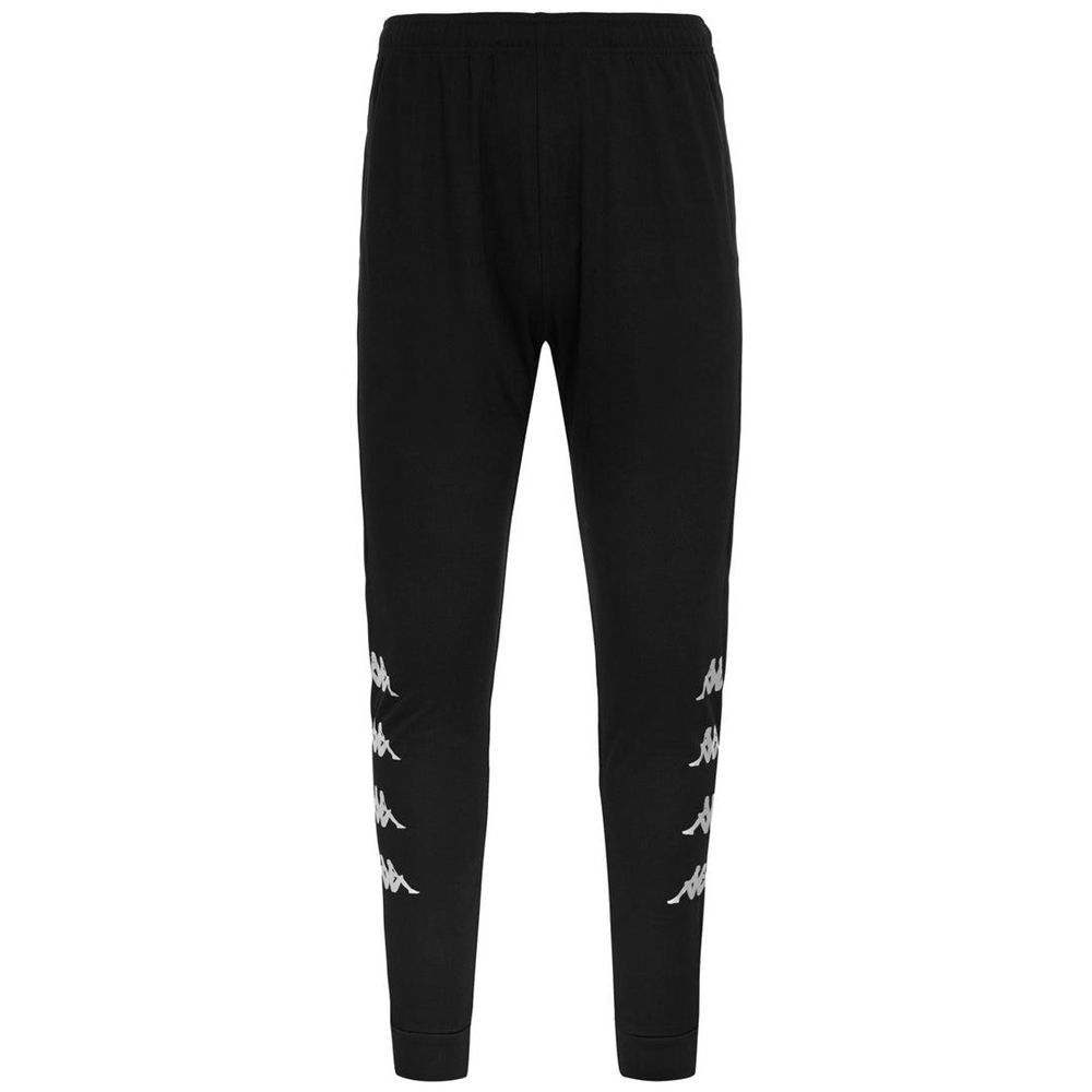 Men Kappa 4 Soccer Erice Pants Black | 951307-CSZ