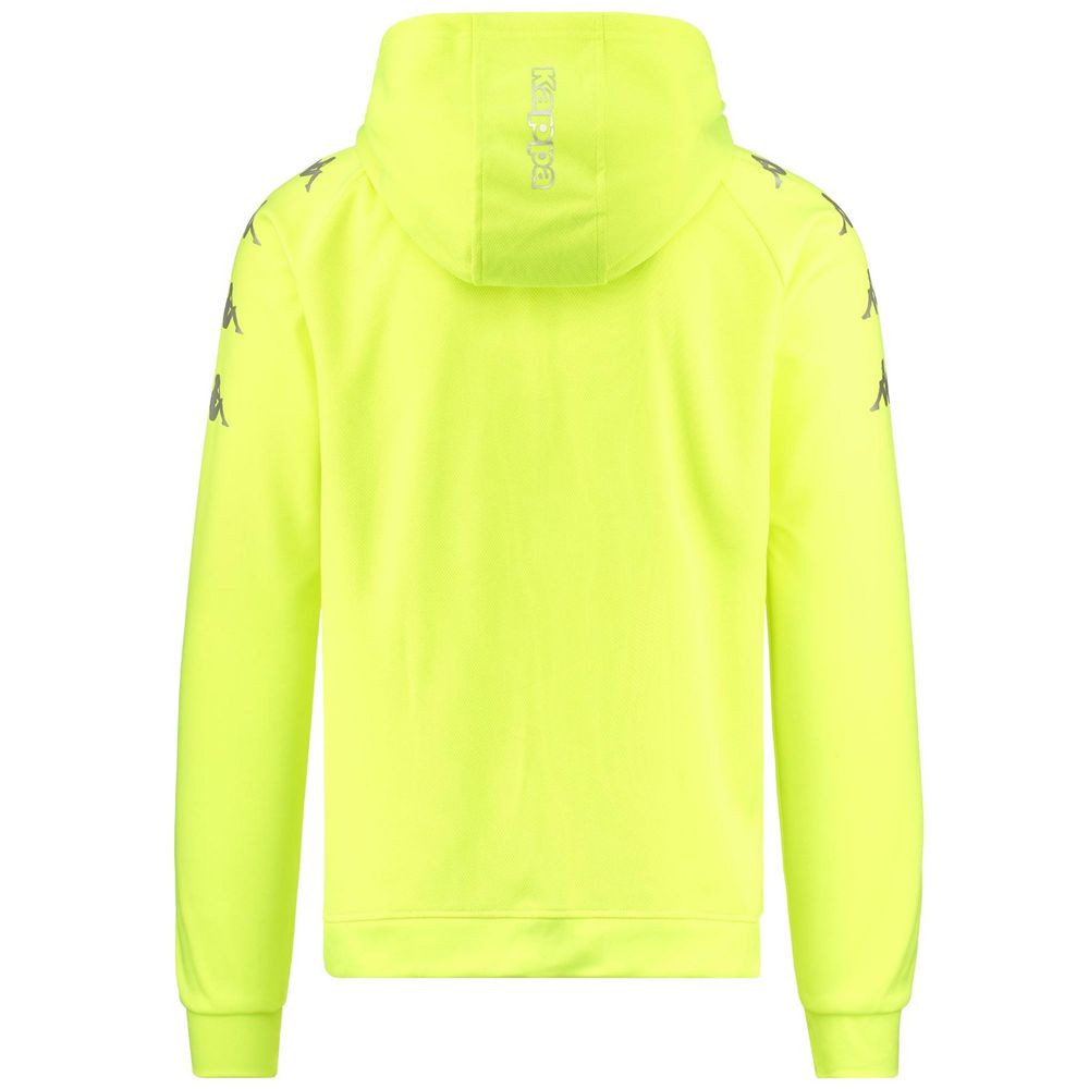 Men Kappa 4 Soccer Tortona Hoodie Green | 658274-PTI