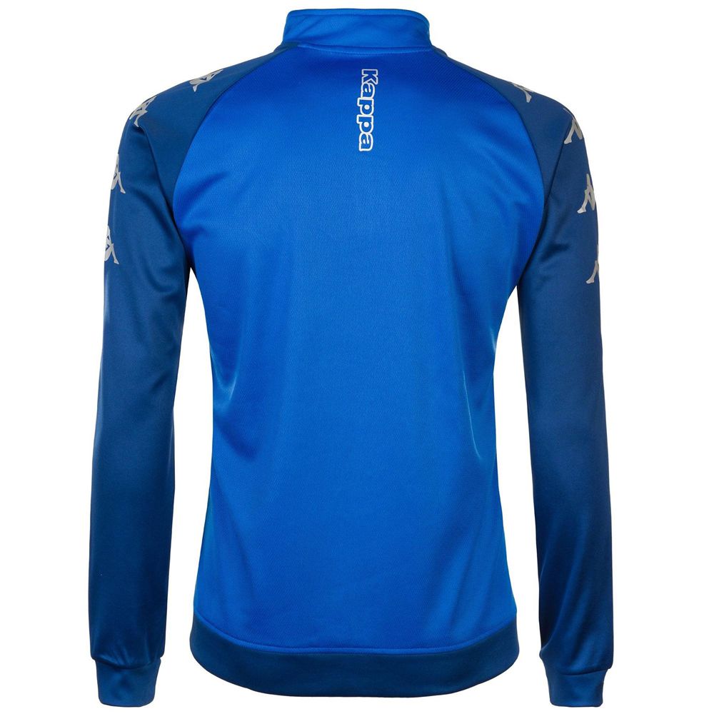 Men Kappa 4 Soccer Trieste Sweater Blue | 853941-PBH