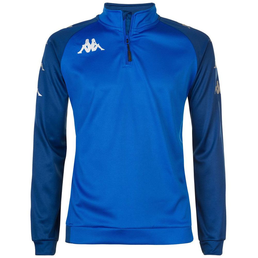 Men Kappa 4 Soccer Trieste Sweater Blue | 853941-PBH