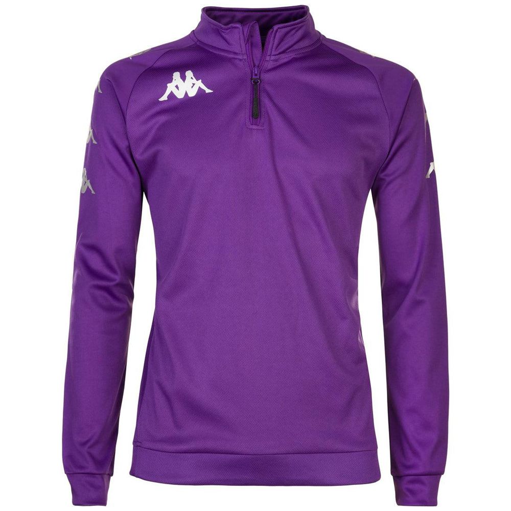 Men Kappa 4 Soccer Trieste Sweater Purple | 890712-FGX