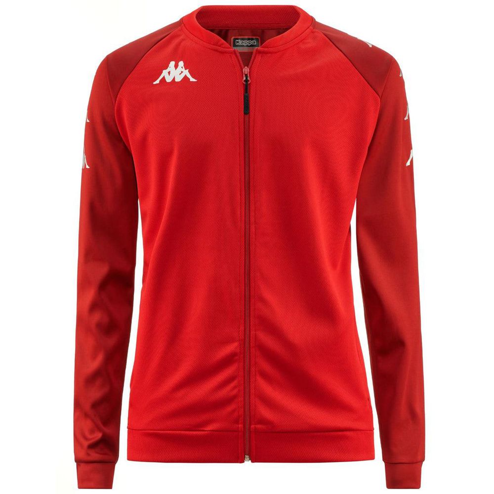 Men Kappa 4 Soccer Verone Sweater Red | 429375-XNC