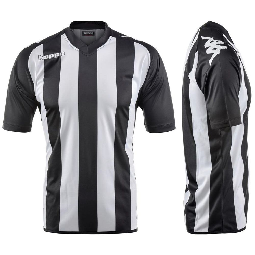 Men Kappa 4 Soccer Vignes Jersey Black | 560912-EXT