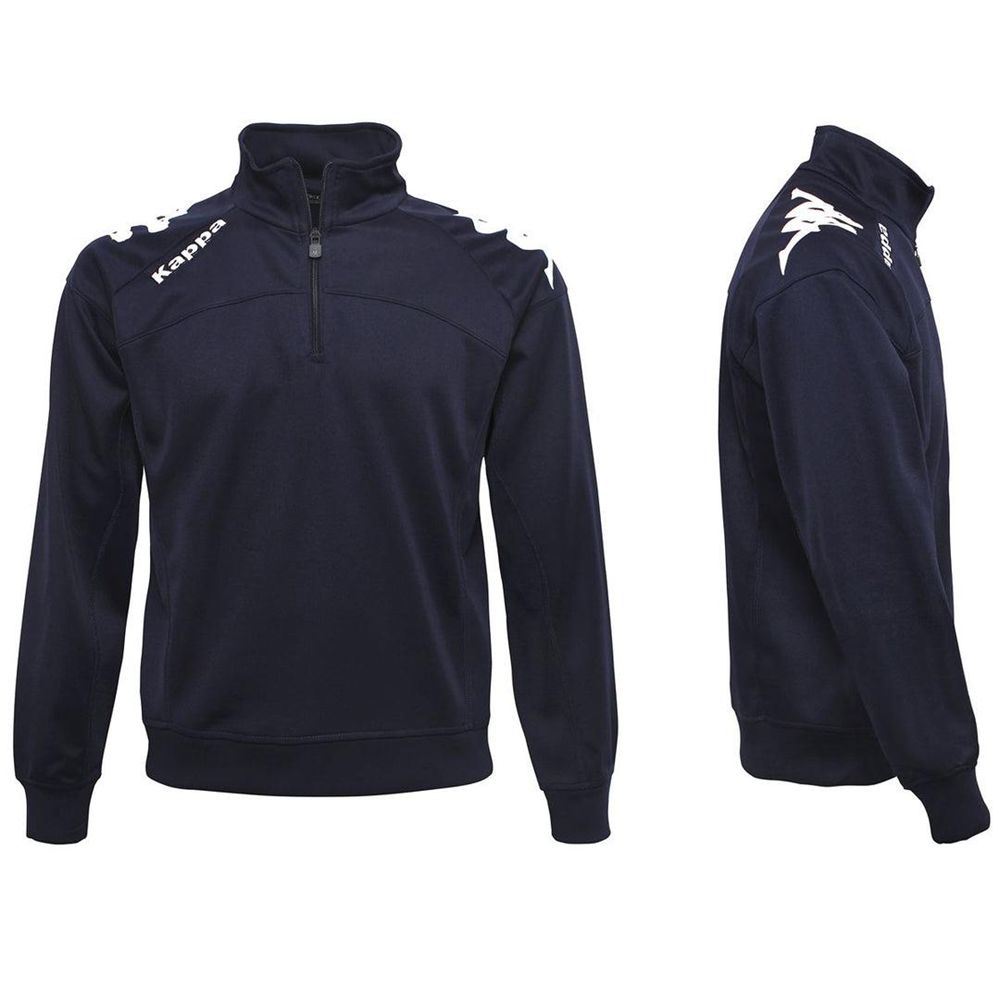 Men Kappa 4 Soccer Vuino Sweater Navy | 176895-QVK