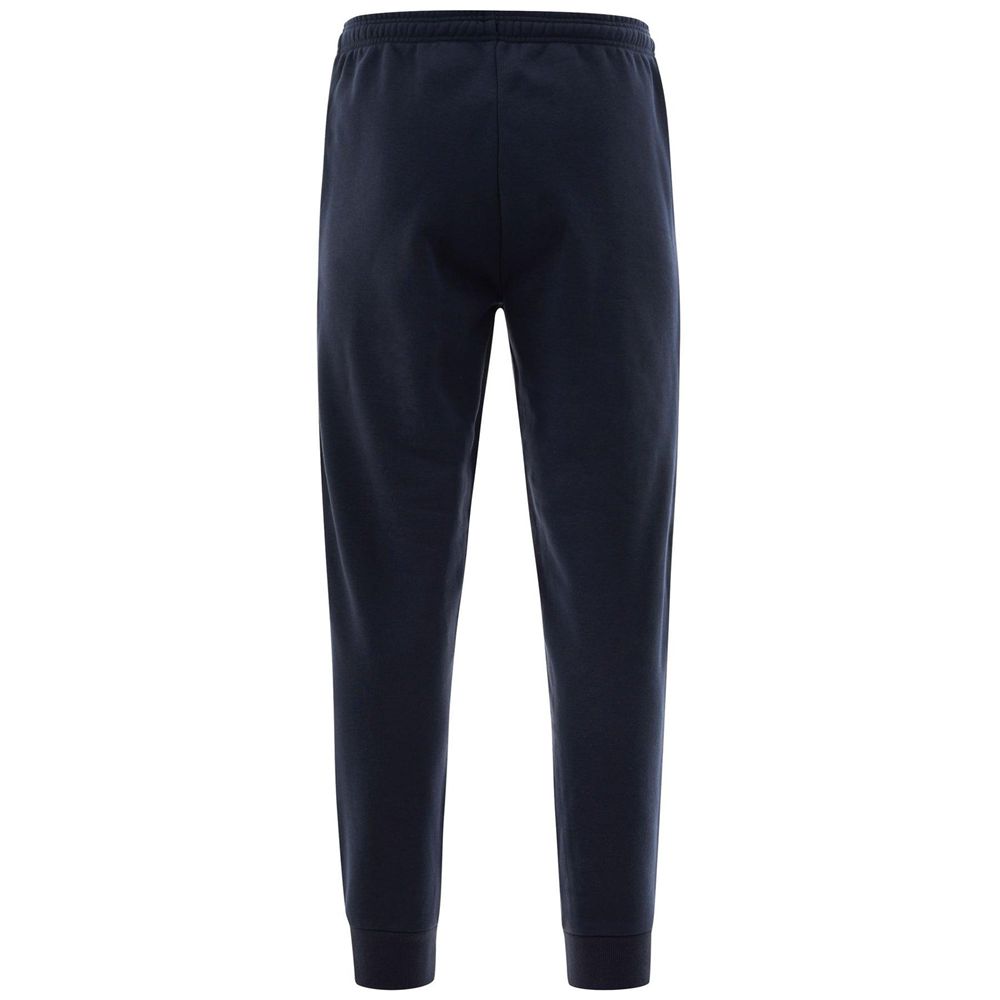 Men Kappa 4 Training Bemic Pants Navy | 234851-OEI