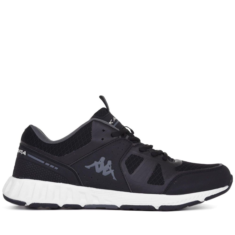 Men Kappa 4 Training Birdio Sport Shoes Black | 351408-TKD