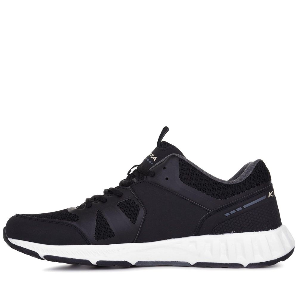 Men Kappa 4 Training Birdio Sport Shoes Black | 351408-TKD