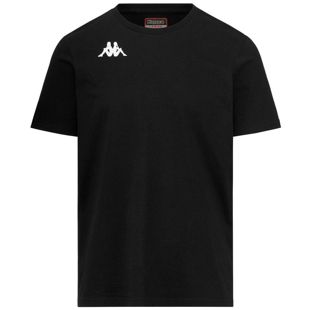 Men Kappa 4 Training Brizzo T-Shirt Black | 694201-BIW