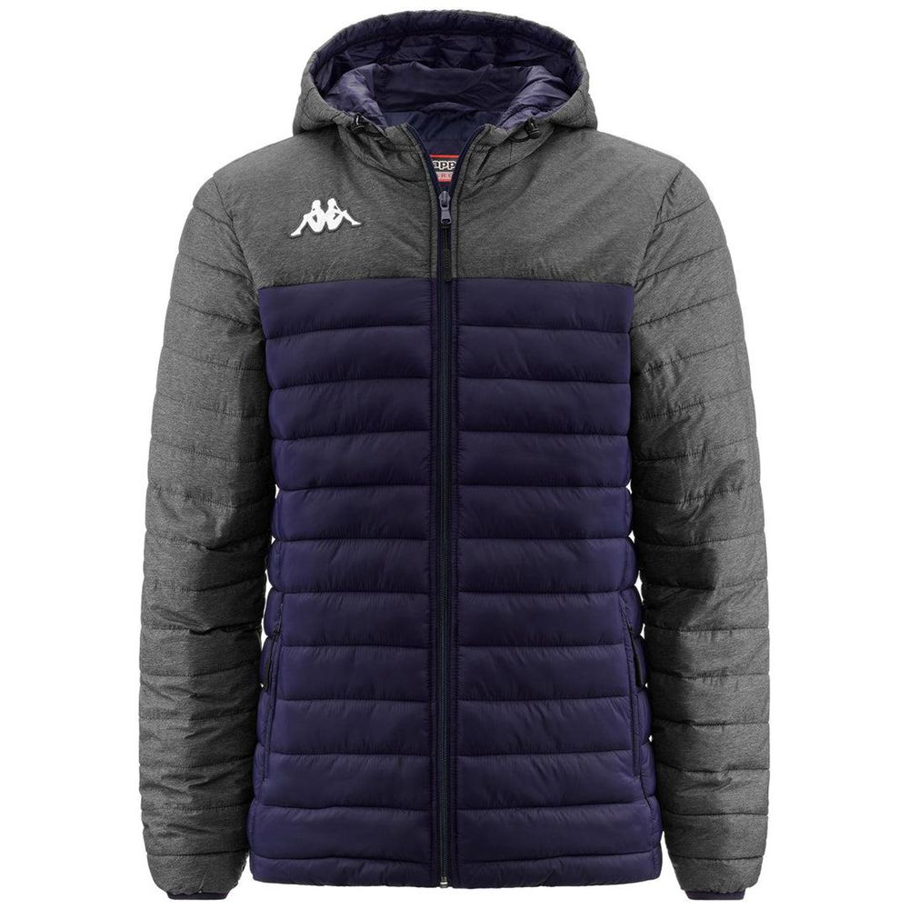 Men Kappa 4 Training Lamezio Jacket Navy | 157046-NDE