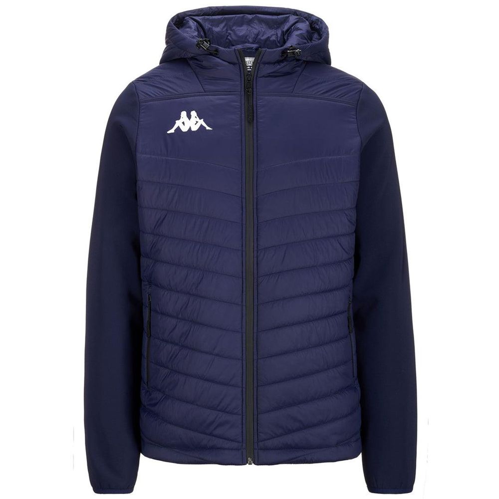 Men Kappa 4 Training Odolon Jacket Navy | 468173-EKH