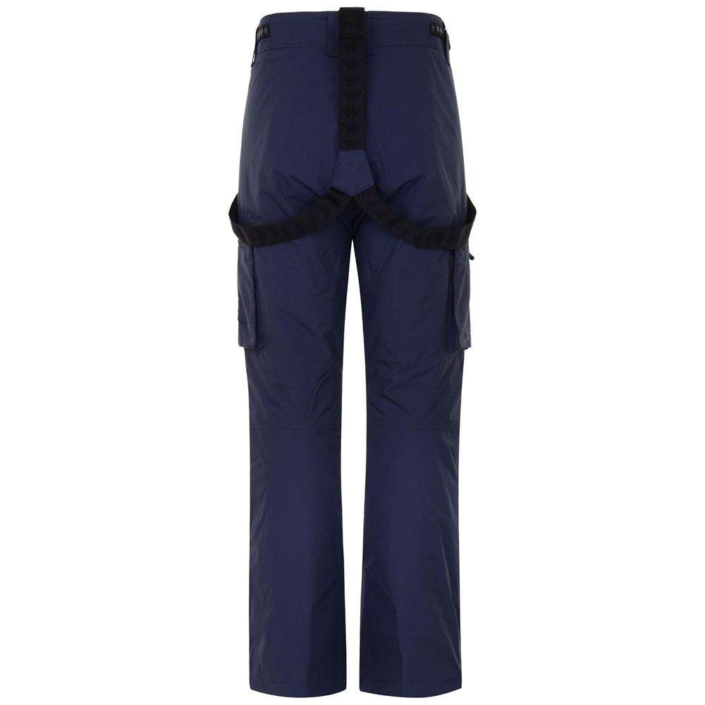 Men Kappa 5 Cento 503 Pants Navy | 193640-KVA