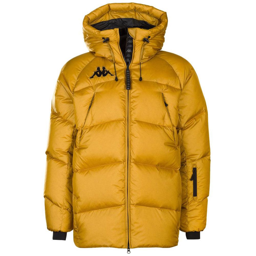 Men Kappa 5 Cento 510 Jacket Yellow | 701524-JFP