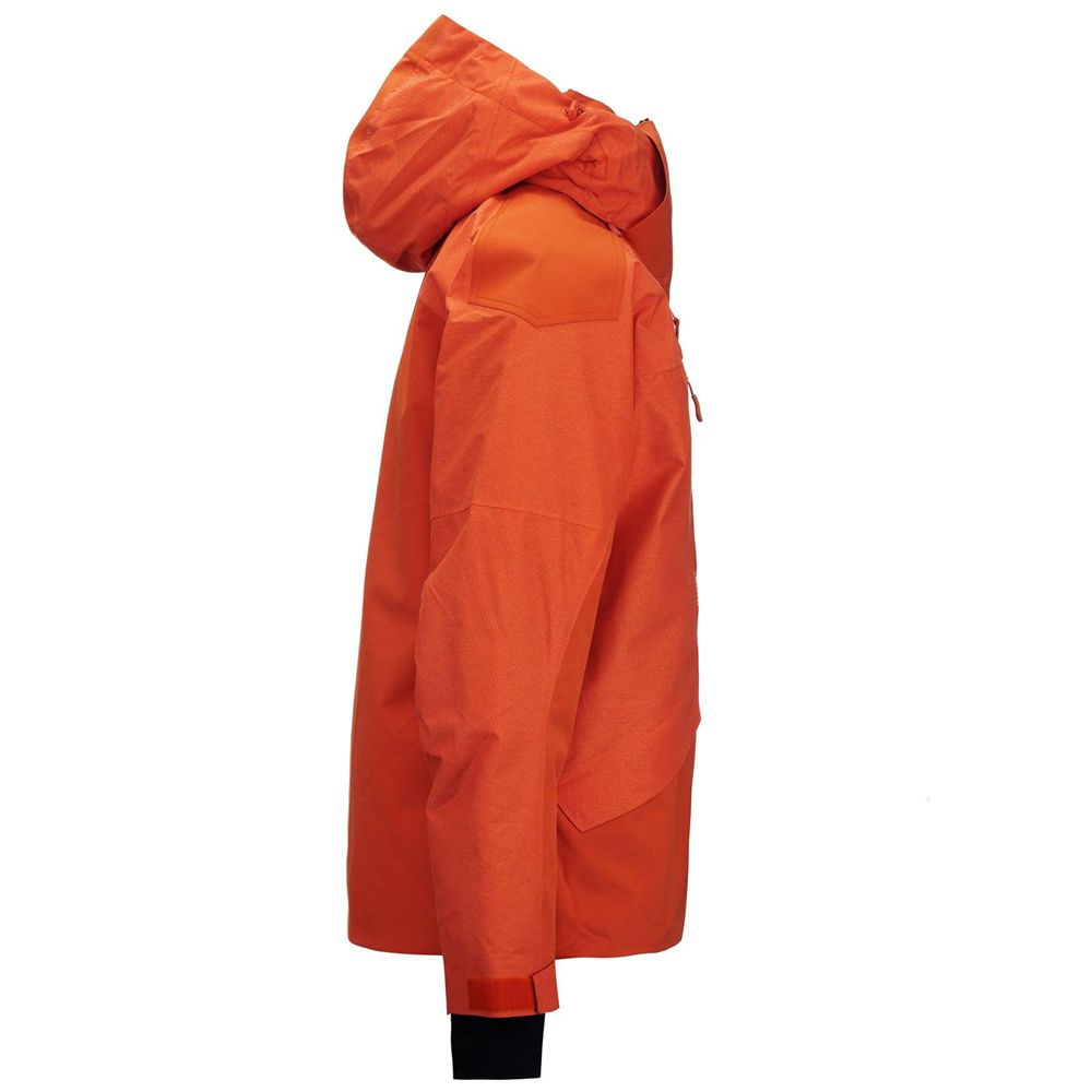 Men Kappa 6 Cento 602fw Jacket Orange | 587103-IVD