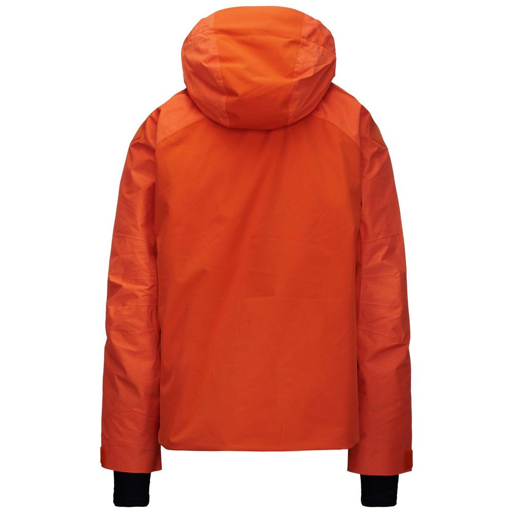 Men Kappa 6 Cento 602fw Jacket Orange | 587103-IVD