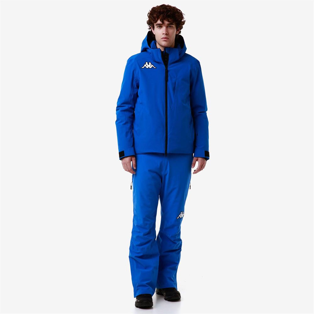 Men Kappa 6 Cento 606 Jacket Blue | 860312-DNK