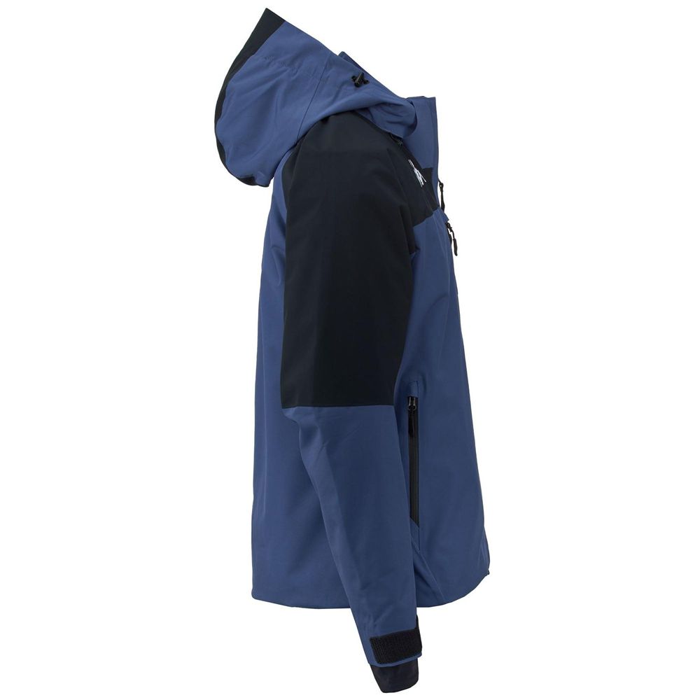 Men Kappa 6 Cento 611p Jacket Blue | 352864-EFJ