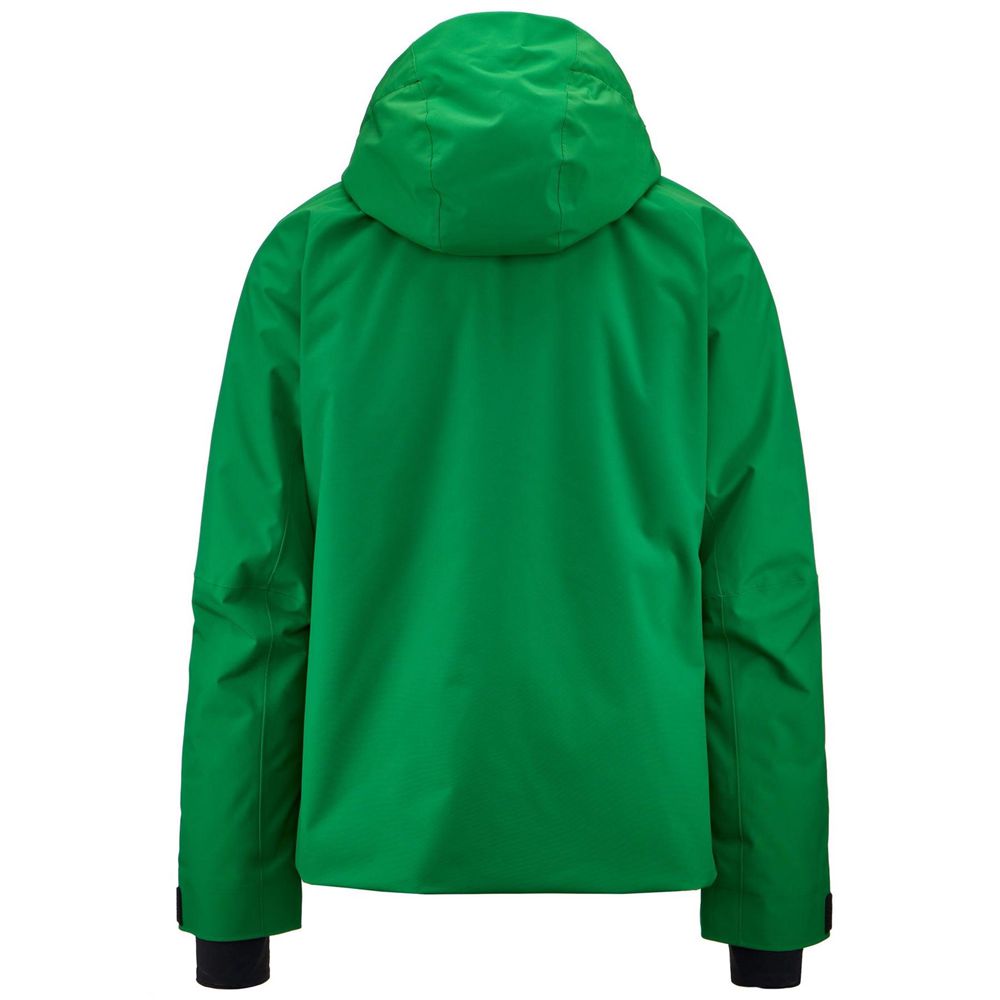 Men Kappa 6 Cento 611p Jacket Green | 943761-PDL