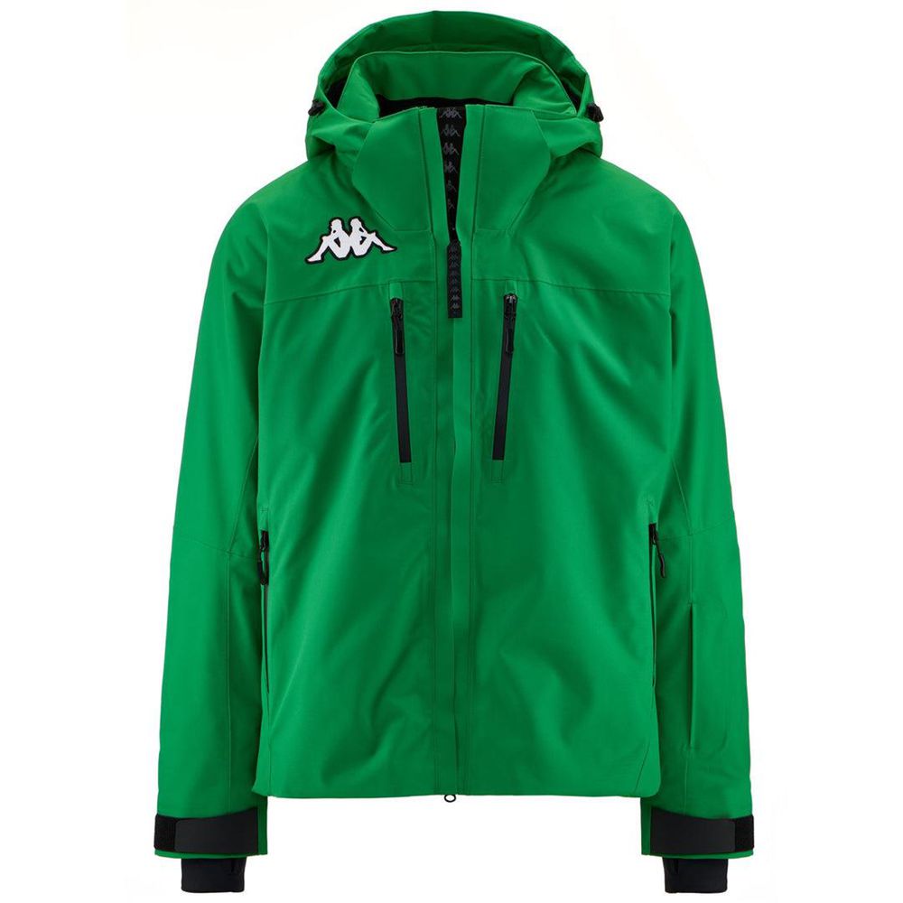 Men Kappa 6 Cento 611p Jacket Green | 943761-PDL