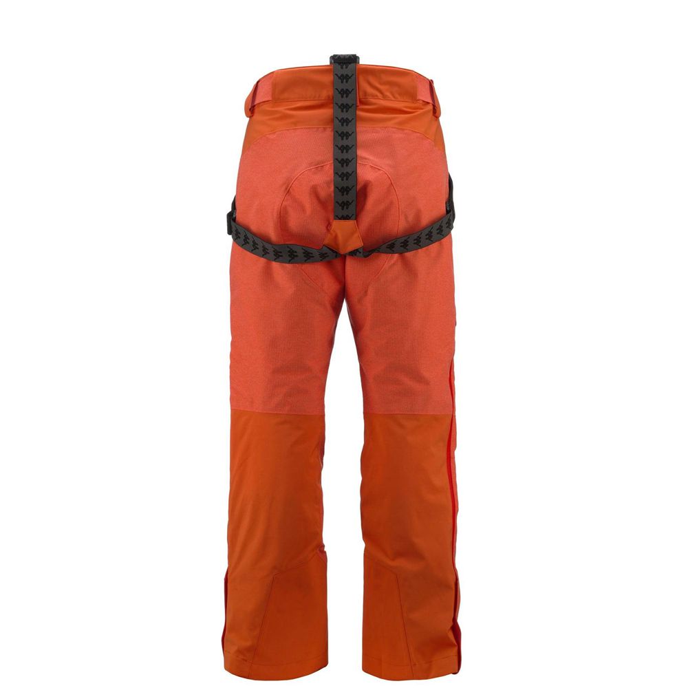 Men Kappa 6 Cento 622fzw Pants Orange | 296034-TWM