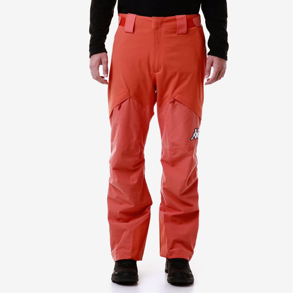 Men Kappa 6 Cento 622fzw Pants Orange | 296034-TWM