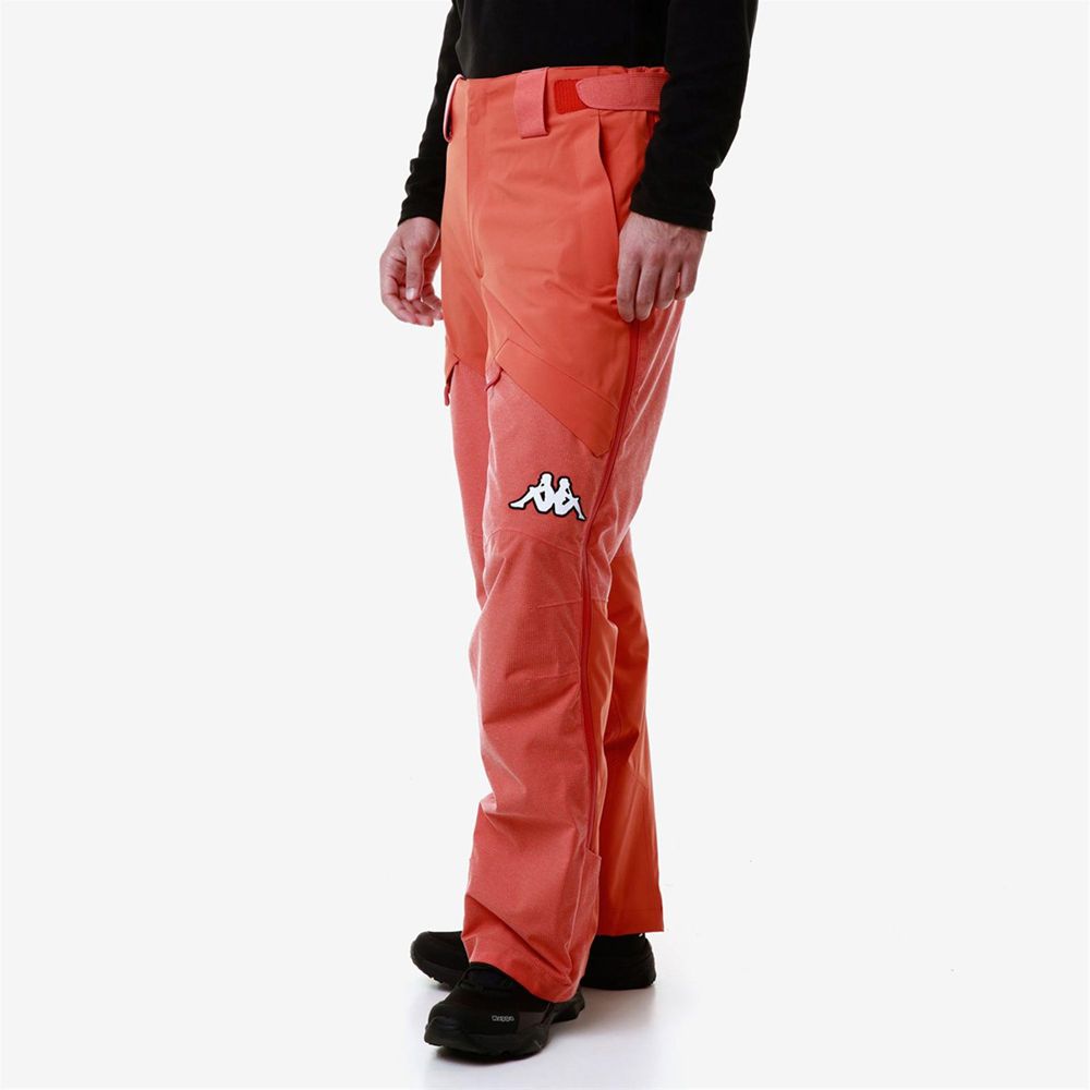 Men Kappa 6 Cento 622fzw Pants Orange | 296034-TWM