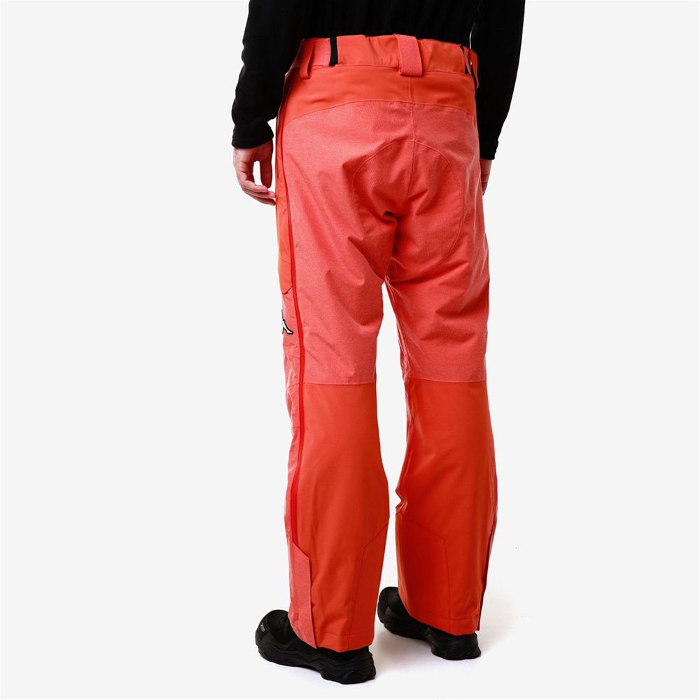 Men Kappa 6 Cento 622fzw Pants Orange | 296034-TWM