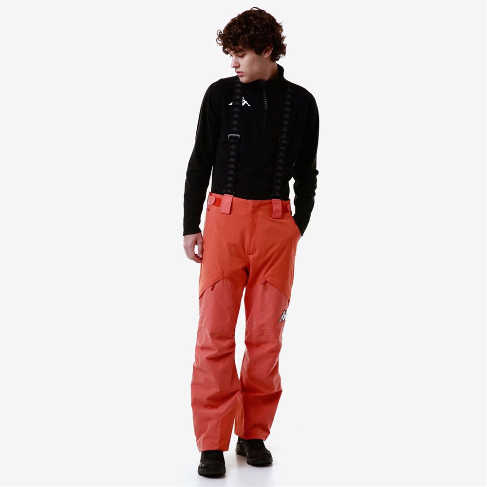 Men Kappa 6 Cento 622fzw Pants Orange | 296034-TWM