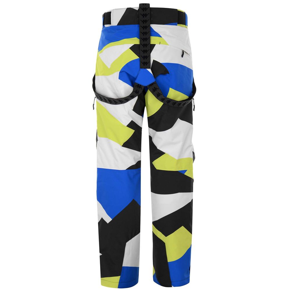 Men Kappa 6 Cento 622p Pants Blue | 543678-EXZ