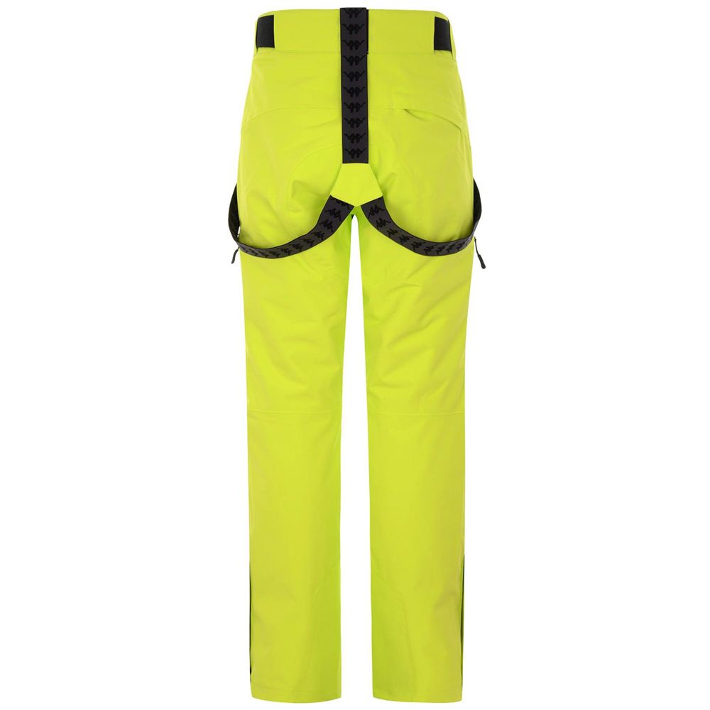 Men Kappa 6 Cento 622p Pants Green | 180459-TLR