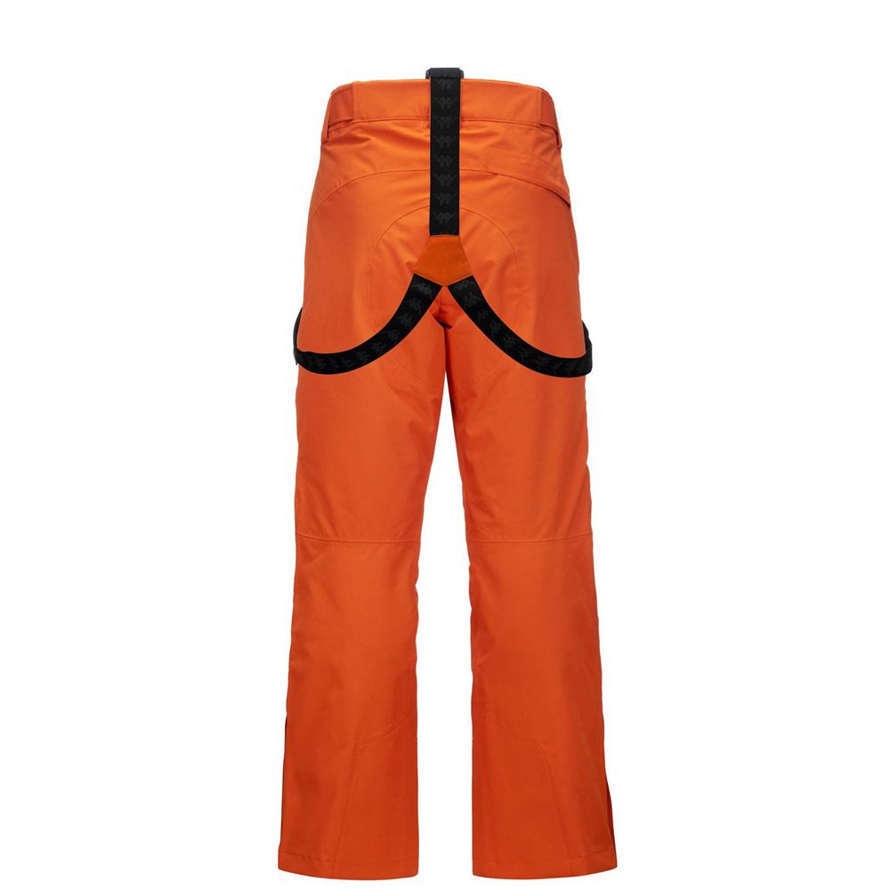 Men Kappa 6 Cento 622p Pants Orange | 587014-ILP