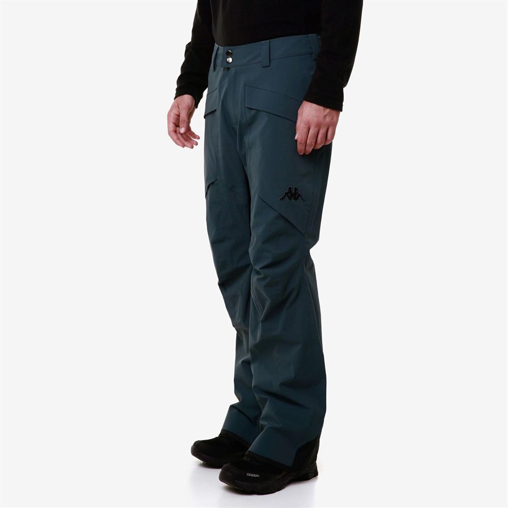 Men Kappa 6 Cento 623s Pants Grey | 293157-LBU