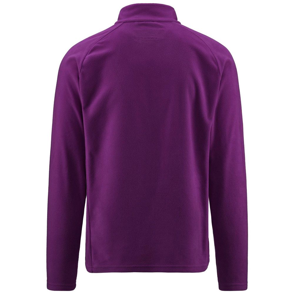 Men Kappa 6 Cento 687b Sweater Purple | 294538-ACP