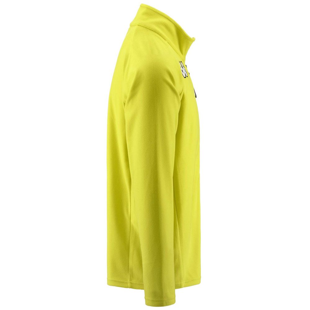 Men Kappa 6 Cento 687bfz Jacket Yellow | 612437-YWS