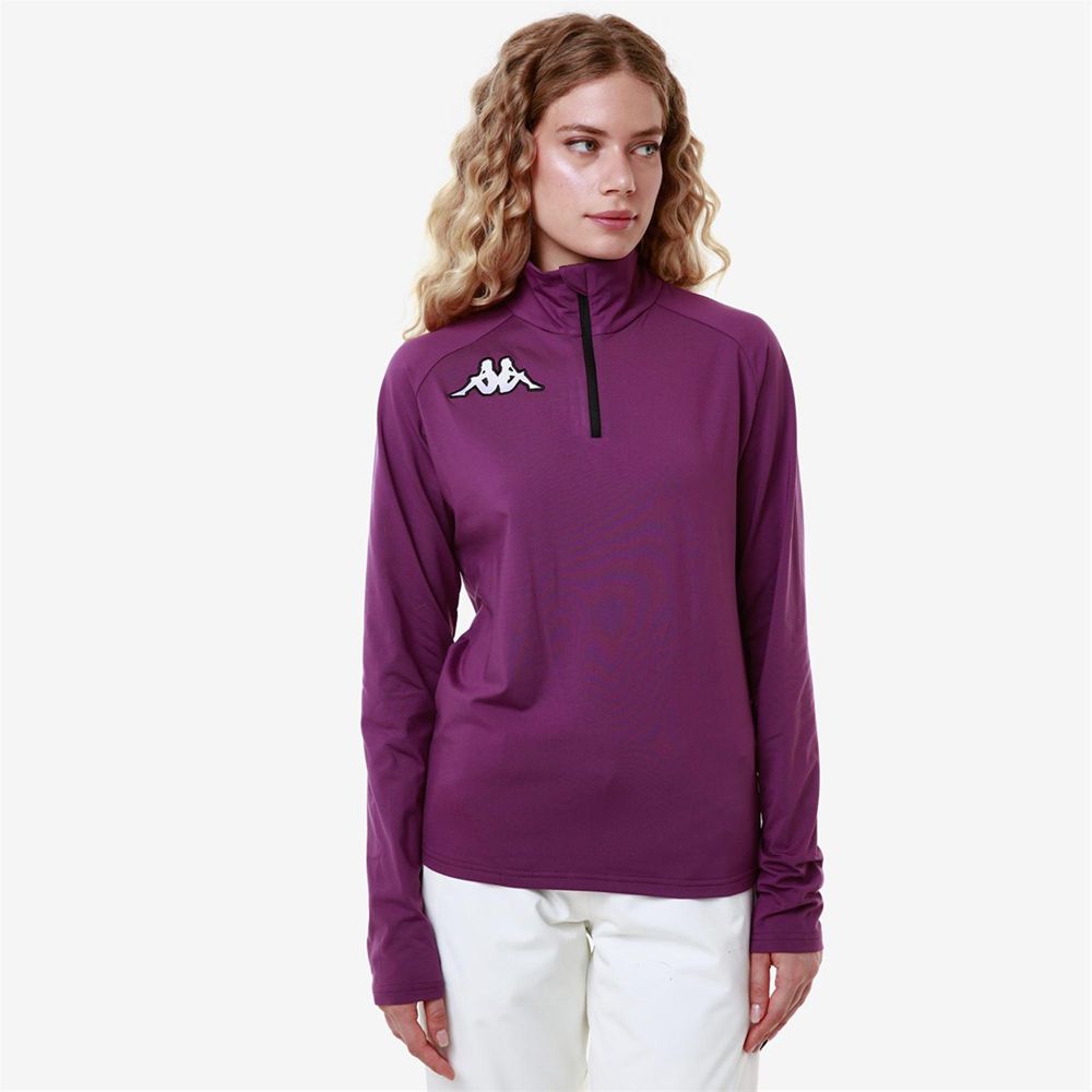 Men Kappa 6 Cento 687bk Sweater Purple | 871932-MAC